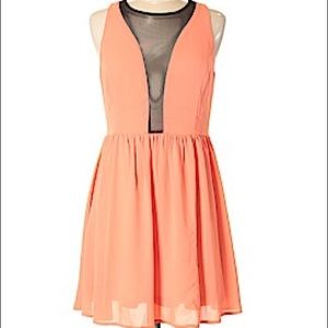 Orange dress
